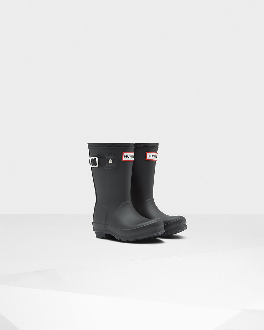 Botas de Lluvia Hunter Niños - Original Little - Negros - LNUQDOB-63